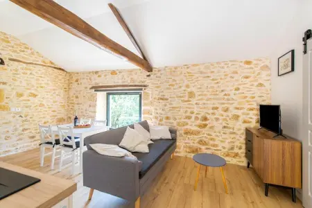 Maison en pierre avec piscine privée à Soturac : photo 3