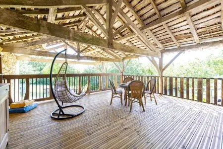 Maison en pierre avec piscine privée à Soturac : photo 4