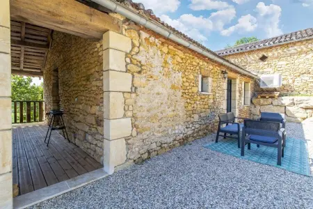 Maison en pierre avec piscine privée à Soturac : photo 9