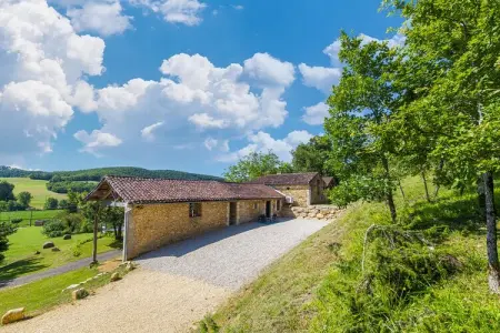 Maison en pierre avec piscine privée à Soturac : photo 10