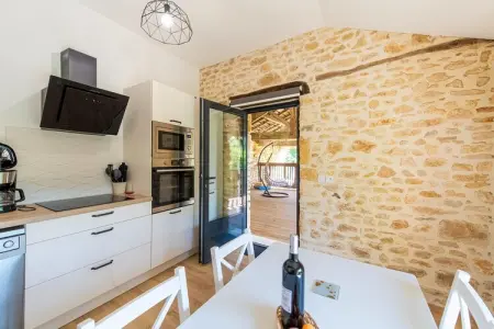Maison en pierre avec piscine privée à Soturac : photo 16