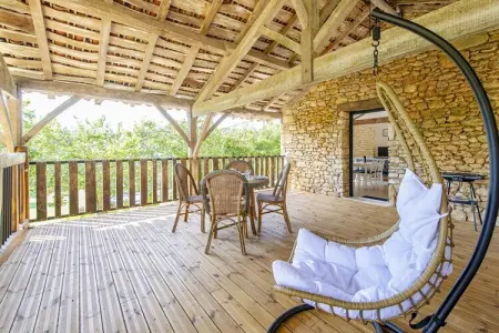 Maison en pierre avec piscine privée à Soturac : photo 24