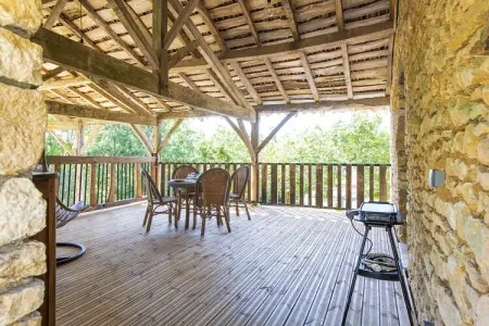 Maison en pierre avec piscine privée à Soturac : photo 25