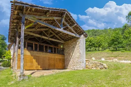 Maison en pierre avec piscine privée à Soturac : photo 32