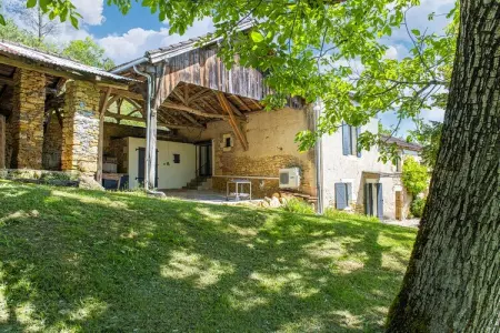 Maison en pierre avec piscine privée à Soturac : photo 33