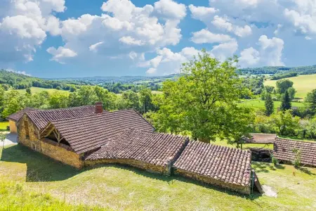 Maison en pierre avec piscine privée à Soturac : photo 35