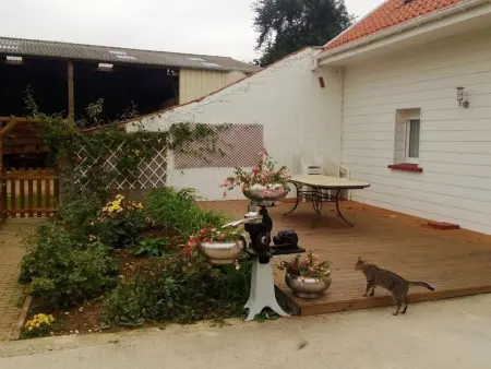 Grande maison de campagne avec jardin, terrasse, accueil chevaux, proche plage de Wissant, animaux OK - Photo 12