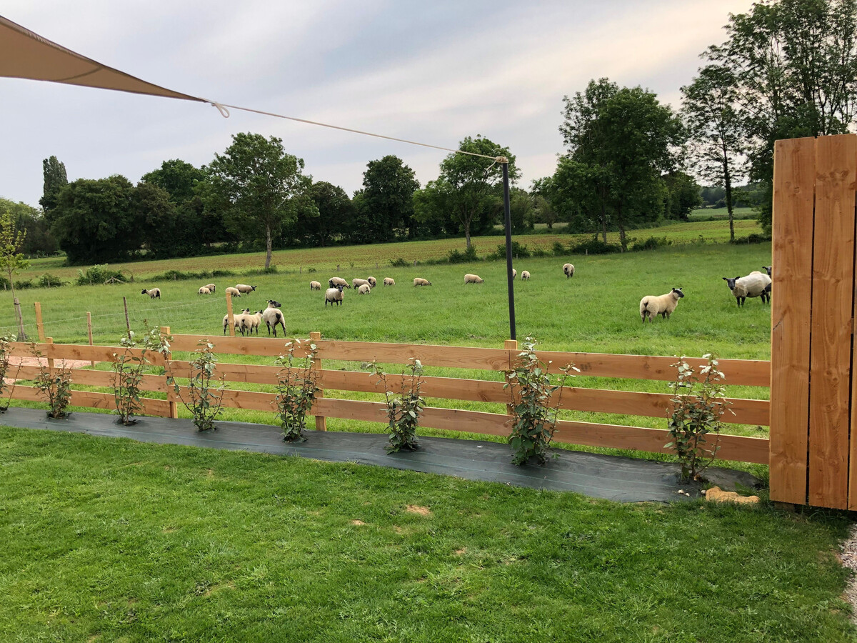 Gîte de la Chanterie : 2 pers., terrasse et jardin à Montbizot - Photo 5