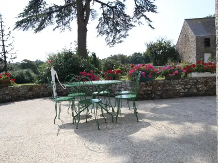 Maison en pierre 6 pers. aux Pieux, jardin privé et poêle : photo 16