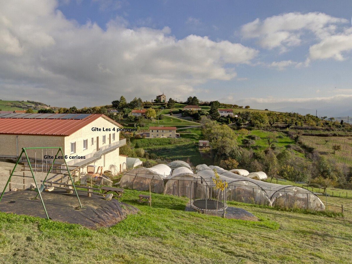 Gîte rural 6 pers. avec terrain et jeux, vue Pilat - Photo 15