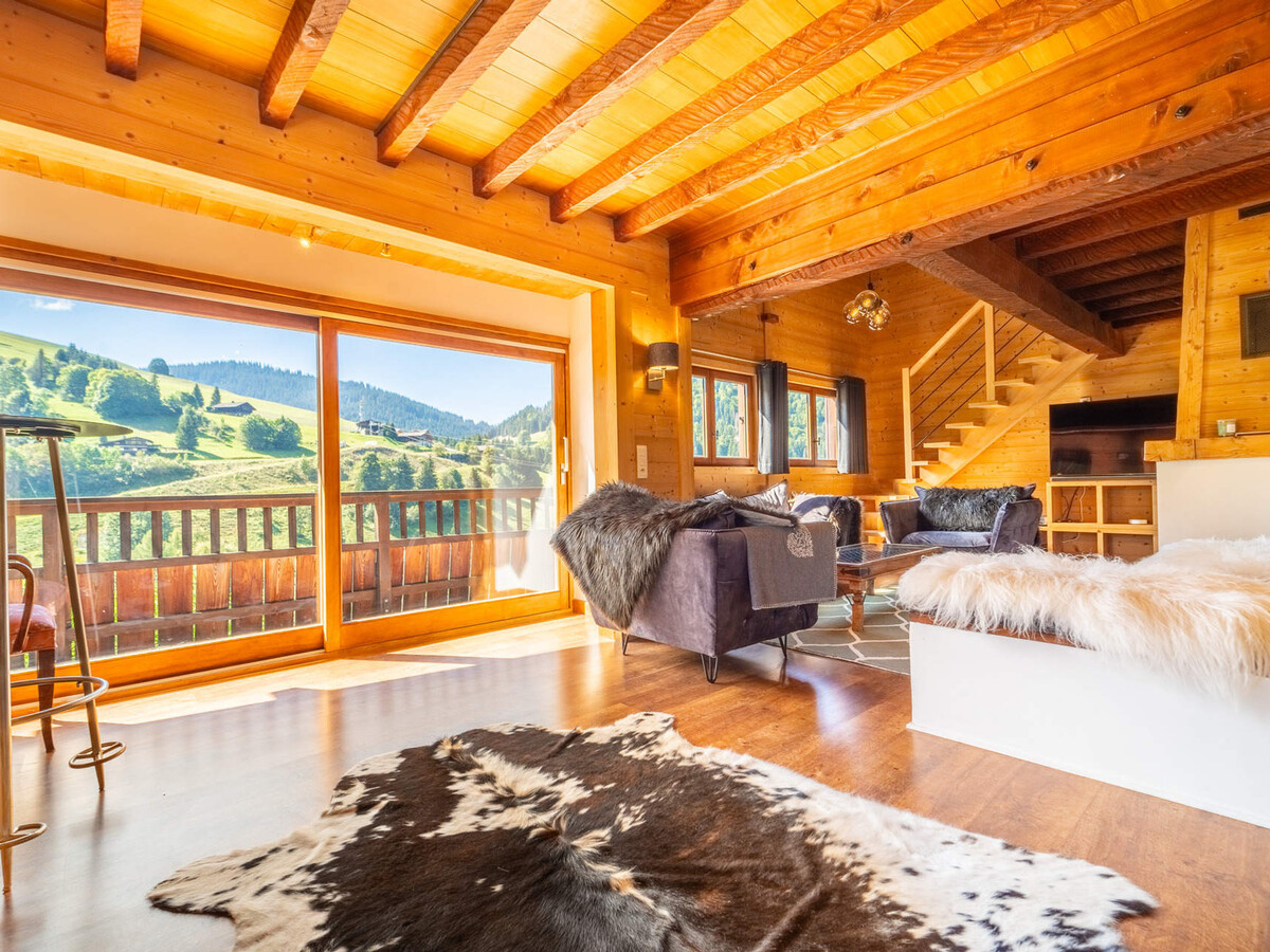 Chalet 150m² La Clusaz, 9 pers, 4 chambres, cheminée - Photo 1