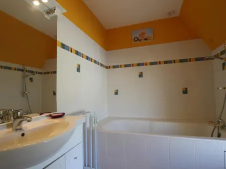 Gîte en pierre 8 pers., jardin clos avec vue vallée : photo 4