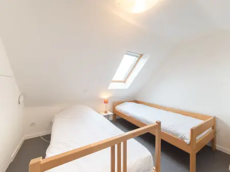 Duplex turquoise avec balcon et vue sur la ville, De Haan : photo 10