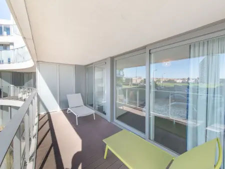 Appartement avec balcon 12 m² vue Bredene, 2 chambres : photo 6