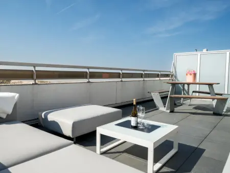 Appartement vue mer, terrasse 30 m² et parking à Bredene : photo 3