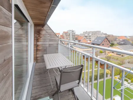 Parklane Bredene : appartement 125 m² avec balcon et vue sur la ville : photo 3