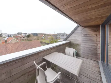 Parklane Bredene : appartement 125 m² avec balcon et vue sur la ville : photo 11