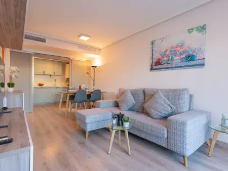 Aquamarine, appartement 3 pièces à 450 m de la mer : photo 4