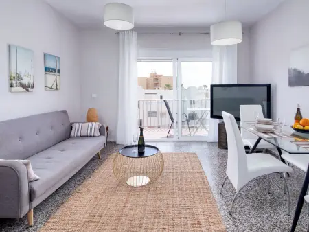 Las Perlas : appartement 2 chambres vue mer à Dénia, à 50 m de la plage : photo 3
