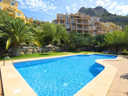 Location appartement à Calpe Calp, Residencial Jazmines