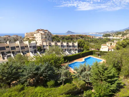 Appartement Residencial Jazmines, vue mer à Calpe : photo 2