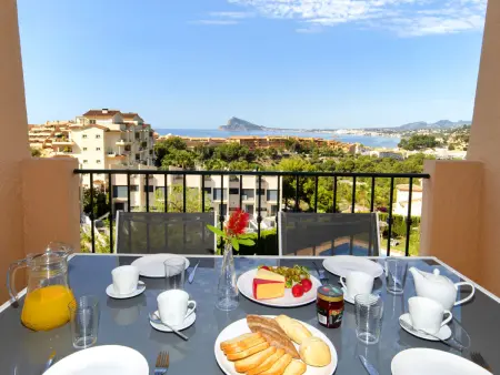 Appartement Residencial Jazmines, vue mer à Calpe : photo 3