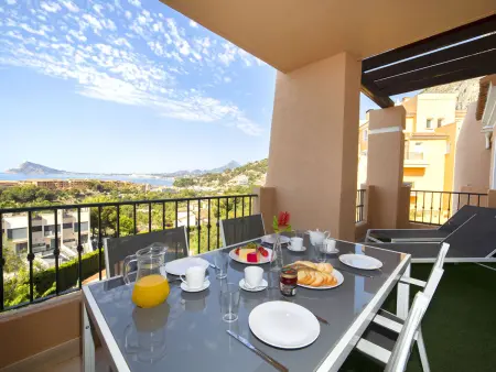 Appartement Residencial Jazmines, vue mer à Calpe : photo 5