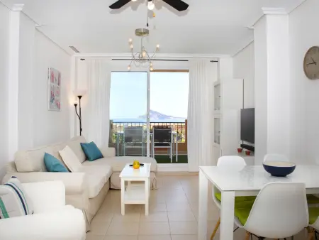 Appartement Residencial Jazmines, vue mer à Calpe : photo 6