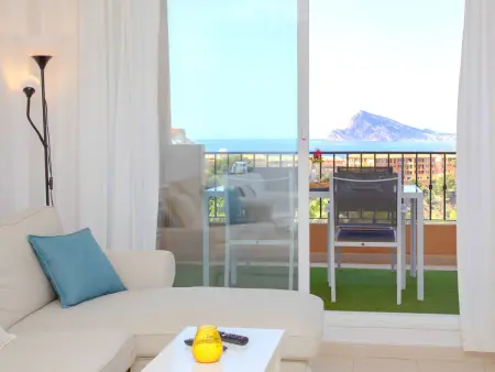 Appartement Residencial Jazmines, vue mer à Calpe : photo 7