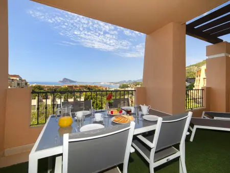 Appartement Residencial Jazmines, vue mer à Calpe : photo 14