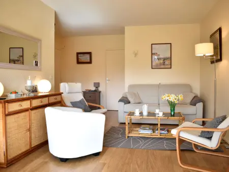 Appartement Les Terrasses de Tourgeville, plage à 150 m : photo 6