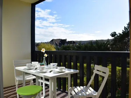 Appartement Les Terrasses de Tourgeville, plage à 150 m : photo 19