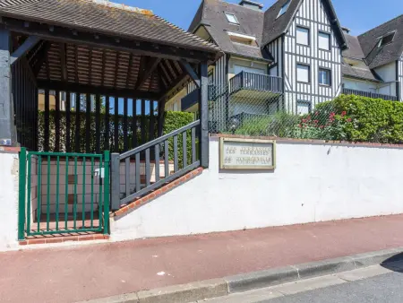 Appartement Les Terrasses de Tourgeville, plage à 150 m : photo 24