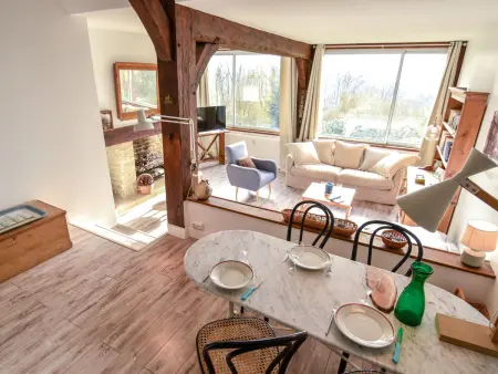 Appartement La Pinchonnière, golf et verdure à Deauville : photo 12