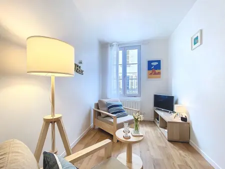 Appartement rénové à Trouville, à 140 m de la plage : photo 6