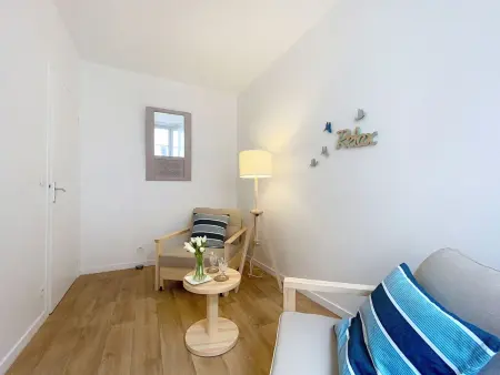 Appartement rénové à Trouville, à 140 m de la plage : photo 7