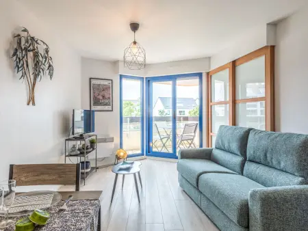 Appartement Le Grand Bleu, vue mer à 100 m de la plage : photo 2