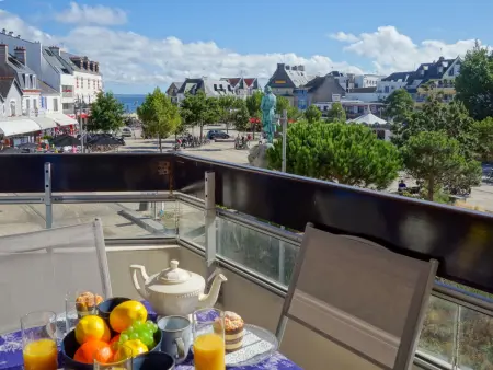 Appartement Le Grand Bleu, vue mer à 100 m de la plage : photo 7