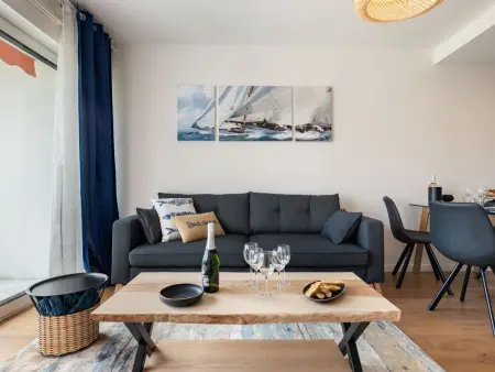 La Cormorane – Appartement 3 chambres, balcon sud vue mer : photo 9