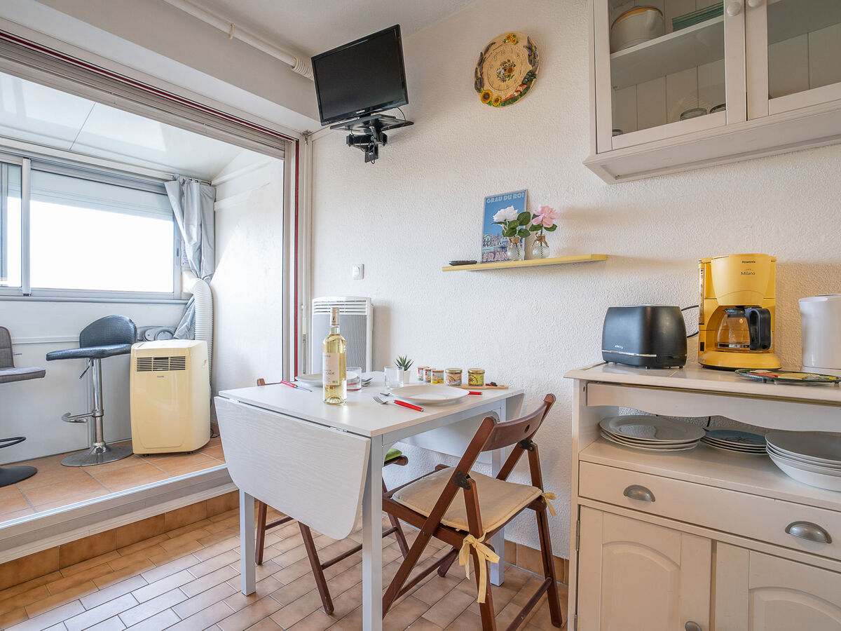 Studio Le Marlin au Grau du Roi, 800 m de la plage - Photo 1
