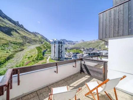 Apt 2 pièces Tignes avec balcon vue panoramique : photo 12