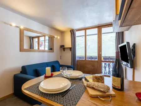 Studio rénové 19 m² à 50 m des pistes, Tignes : photo 3