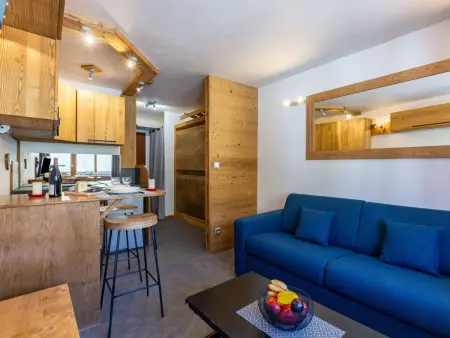 Studio rénové 19 m² à 50 m des pistes, Tignes : photo 7