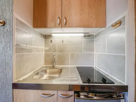 Studio rénové Les Grandes Platières, 150 m des pistes : photo 3