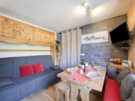 Studio rénové Les Grandes Platières, 150 m des pistes : photo 7