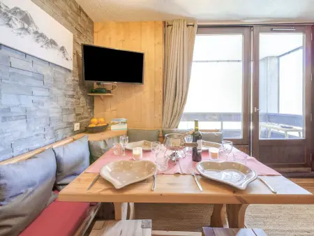 Studio rénové Les Grandes Platières, 150 m des pistes : photo 8