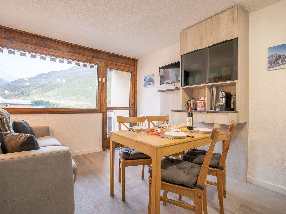 Studio rénové 24 m² vue montagne aux Ménuires - Photo 6