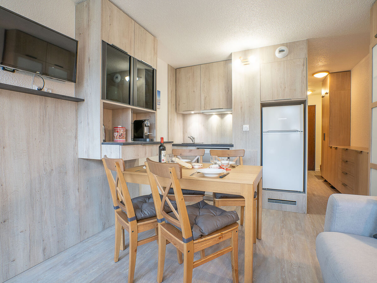 Studio rénové 24 m² vue montagne aux Ménuires - Photo 7