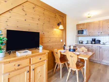 Appartement Les Alpages du Corbier, 50 m des pistes : photo 9