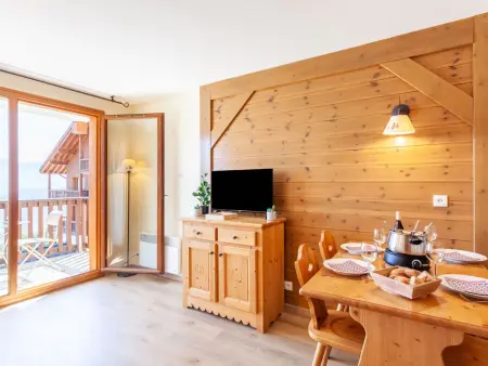 Appartement Les Alpages du Corbier, 50 m des pistes : photo 10